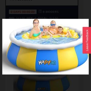 Hapfan inflatable pool